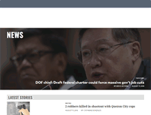 Tablet Screenshot of newsinfo.inquirer.net
