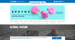 Desktop Screenshot of globalnation.inquirer.net